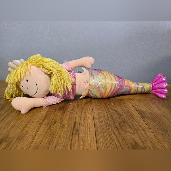 Jellycat London Blonde Coral Mermaid 25" Plush - Picture 2 of 7